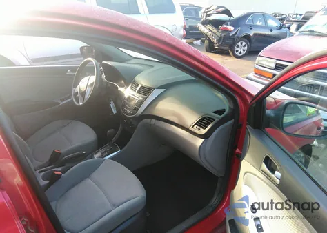 2013 Hyundai Accent Gls из США, поврежденный, VIN KMHCT4AE8DU556587